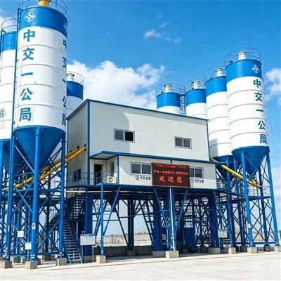 Planta de mistura de concreto misto pronto
